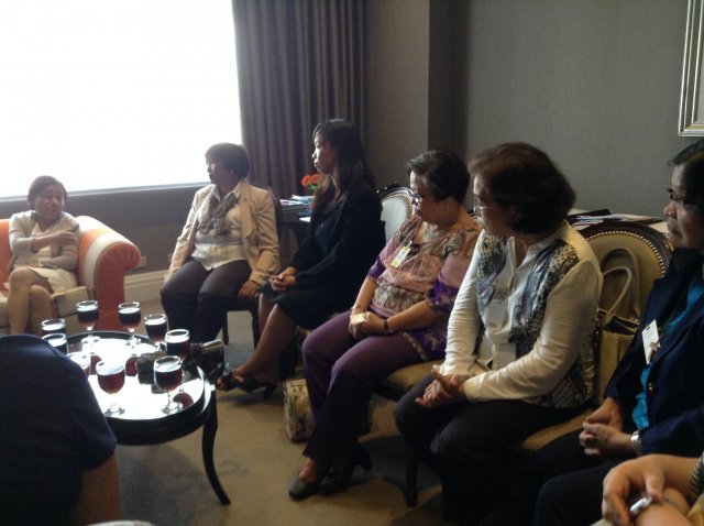 Audience with Sen Cynthia Villar