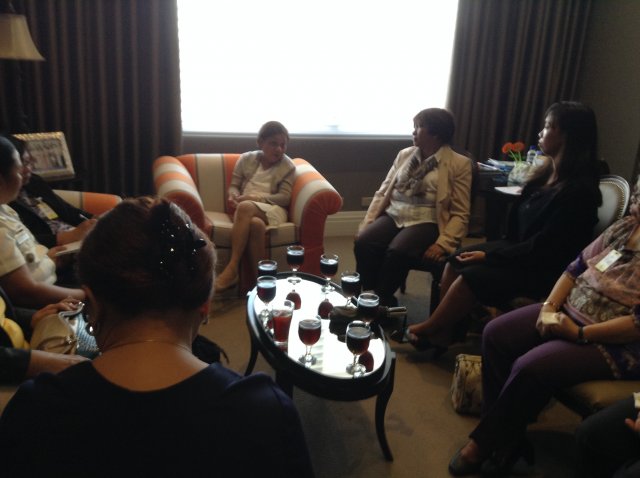 Audience with Sen Cynthia Villar
