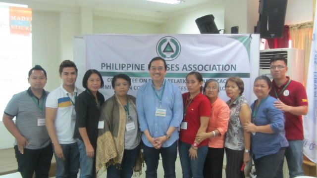 Back to Back Training-Enhancing the Nurse Leader's Role in Public Relations and Media Communications and Retooling PNA Officers on CPD Accreditation (June 27-29, 2014)