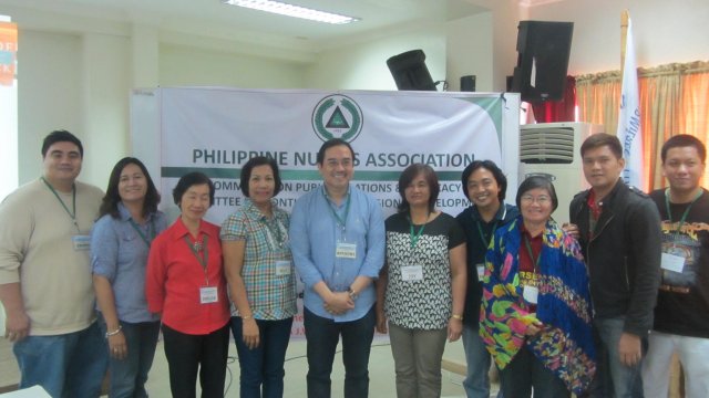 Back to Back Training-Enhancing the Nurse Leader's Role in Public Relations and Media Communications and Retooling PNA Officers on CPD Accreditation (June 27-29, 2014)