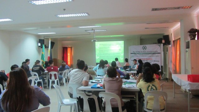 Back to Back Training-Enhancing the Nurse Leader's Role in Public Relations and Media Communications and Retooling PNA Officers on CPD Accreditation (June 27-29, 2014)