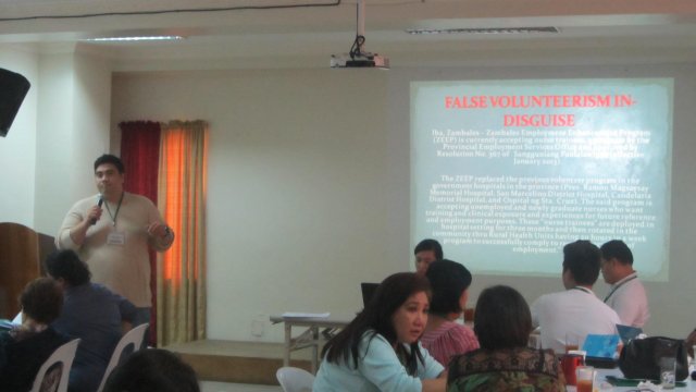 Back to Back Training-Enhancing the Nurse Leader's Role in Public Relations and Media Communications and Retooling PNA Officers on CPD Accreditation (June 27-29, 2014)