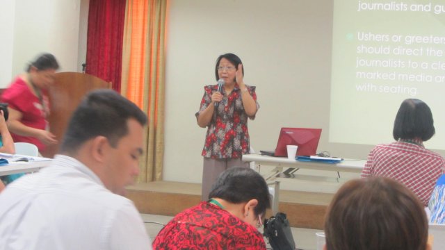 Back to Back Training-Enhancing the Nurse Leader's Role in Public Relations and Media Communications and Retooling PNA Officers on CPD Accreditation (June 27-29, 2014)