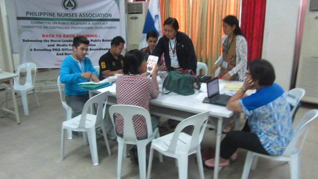 Back to Back Training-Enhancing the Nurse Leader's Role in Public Relations and Media Communications and Retooling PNA Officers on CPD Accreditation (June 27-29, 2014)