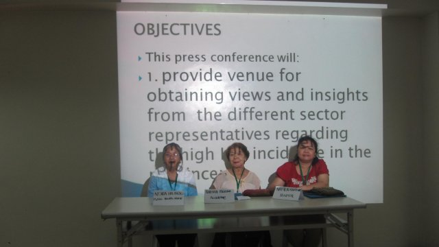 Back to Back Training-Enhancing the Nurse Leader's Role in Public Relations and Media Communications and Retooling PNA Officers on CPD Accreditation (June 27-29, 2014)