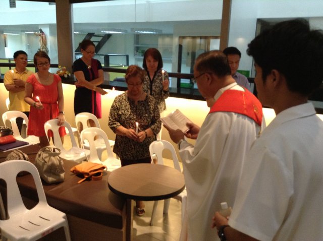 Blessing of PNA Building 3 