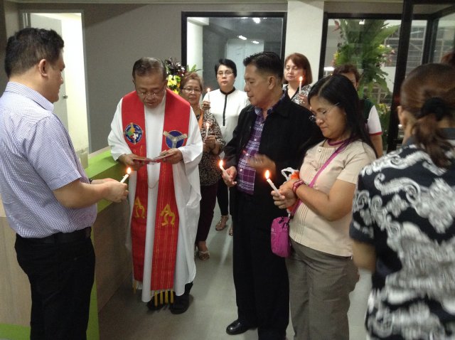 Blessing of PNA Building 3 