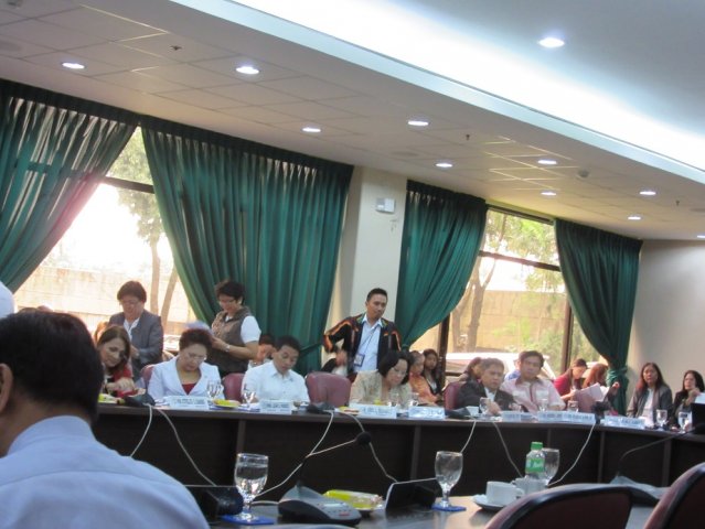 Congress Hearing on Increasing Salary Grade 